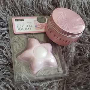HALLU Body Scrub And Bath Bomb